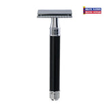 Edwin Jagger Closed Comb DEL8614BL Ebony Extra Long Razor