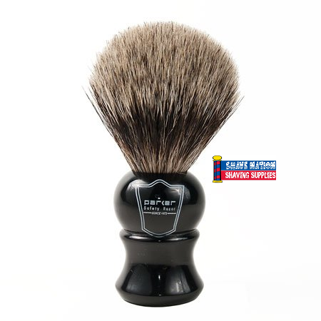 Parker Pure Badger Brush Ebony Handle