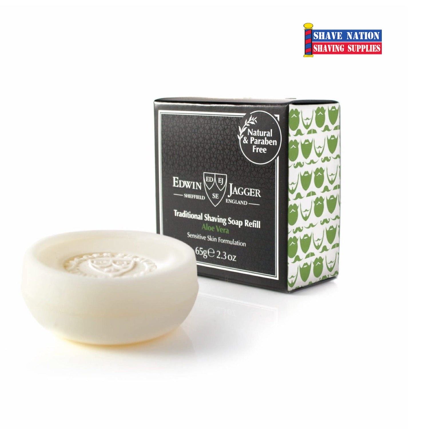 Edwin Jagger Soap Refill Aloe Vera