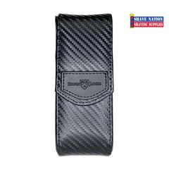 Edwin Jagger Cartridge Razor Case-Carbon Fibre Effect