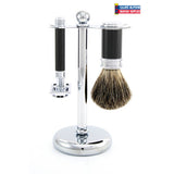 Edwin Jagger DE86 Ebony Safety Razor Set