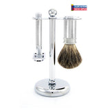 Edwin Jagger DE89L Chrome Lined Safety Razor Set