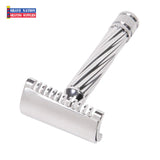 Fatip Lo Storto Open Comb Slant Bar Chrome Safety Razor