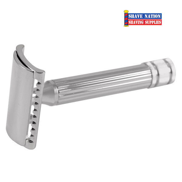 Fatip Grande Razor Polished Chrome Closed Comb