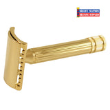 Fatip Grande Razor Gold Closed Comb