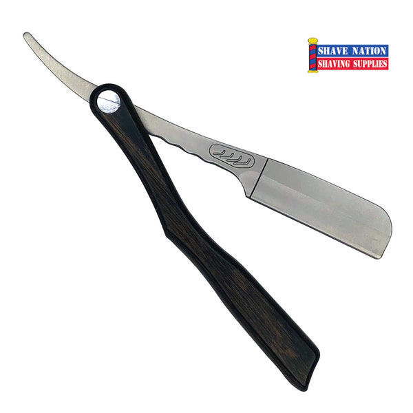 Feather Artist Club Folding Razor - Scotch Wood | Shave Nation