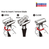 Feather Adjustable Butterfly Safety Razor