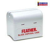 Feather Reusable Plastic Blade Disposal Case-Blade Bank