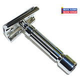 Fine Accoutrements Slant Bar Safety Razor with Astra Blades