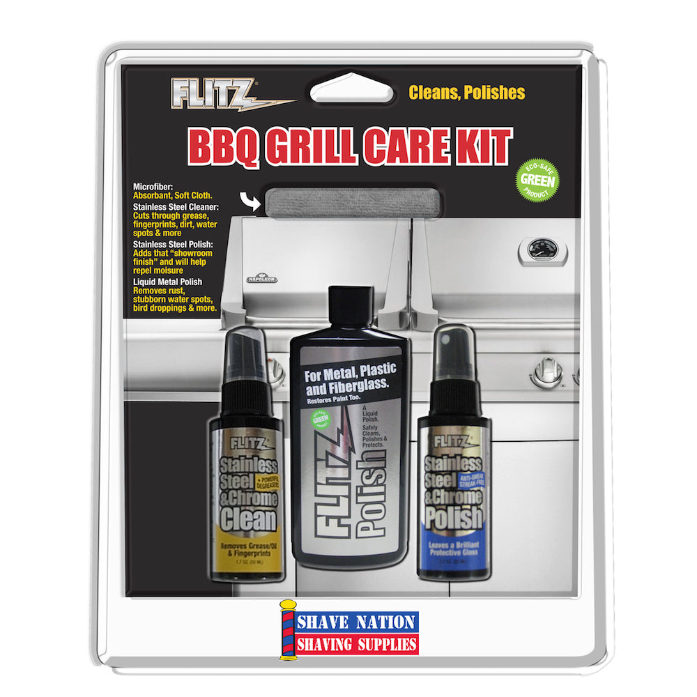 Flitz BBQ Grill Care Kit