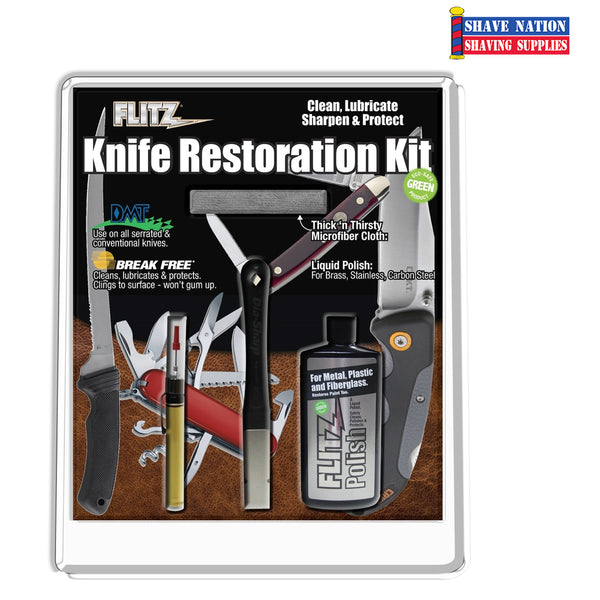 Flitz Knife Restoration Kit | Shave Nation Shaving Supplies®
