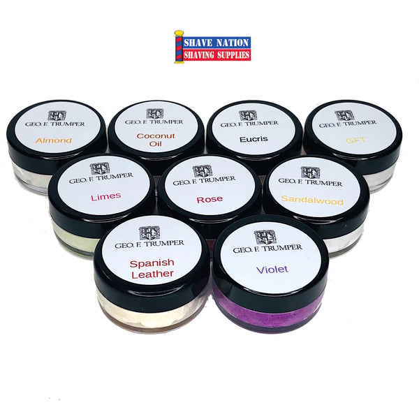 Geo F Trumper Shaving Cream Sampler Shave Nation Shaving Supplies®