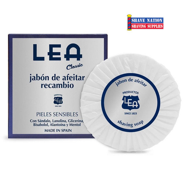 LEA Classic Shaving Soap Refill From Spain Shave Nation Shaving Supplies®