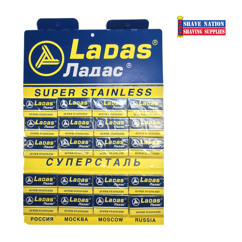 Ladas Super Stainless DE Blades 100ct