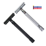 Merkur 23C Flat Bar Long Handle Safety Razor