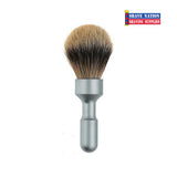 Merkur Futur Pure Badger Brush Satin Handle