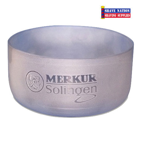 Merkur Lather Bowl Frosted Glass