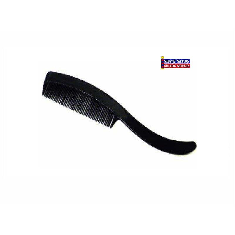 Mini Moustache Comb-Black