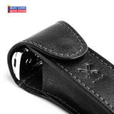 MUHLE Leather Safety Razor Travel Pouch
