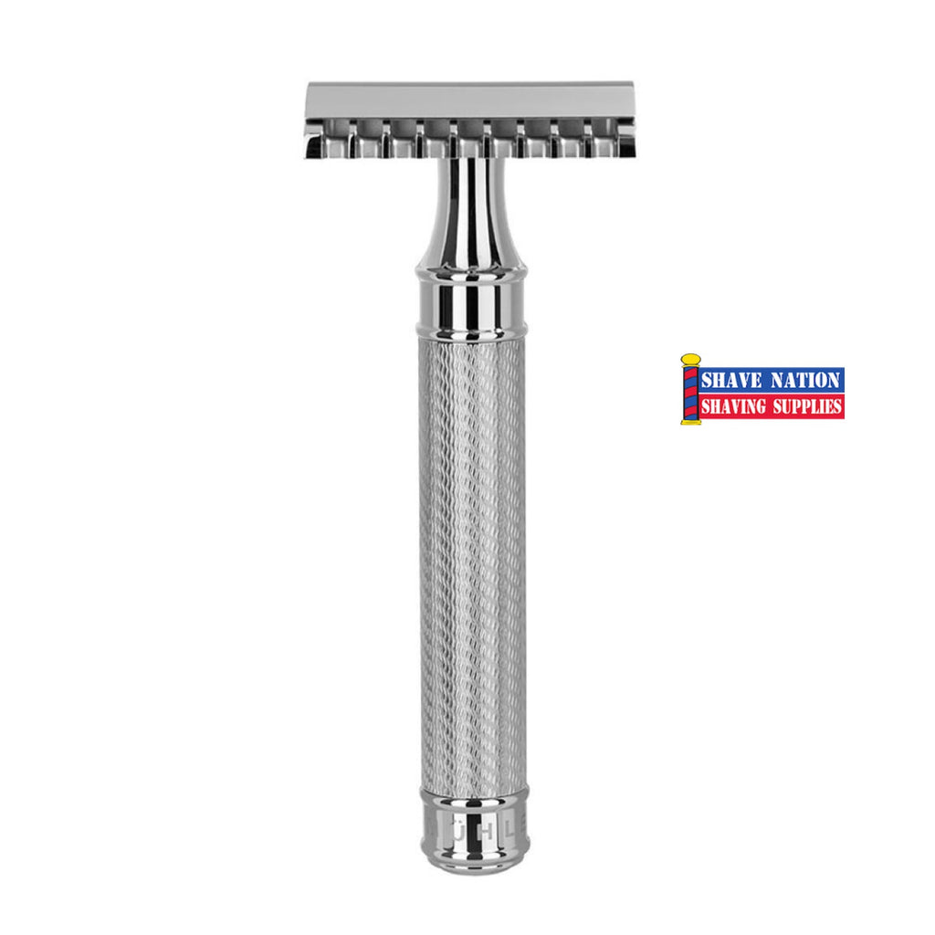 Muhle R41GS Stainless Steel Safety Razor Open Comb