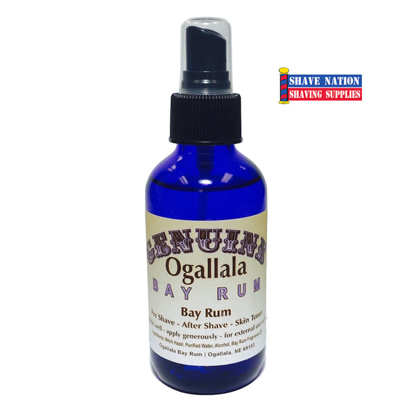 Ogallala Bay Rum Aftershave Spray 4oz Shave Nation Shaving Supplies®