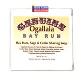 Ogallala Bay Rum Sage & Cedar Shaving Soap