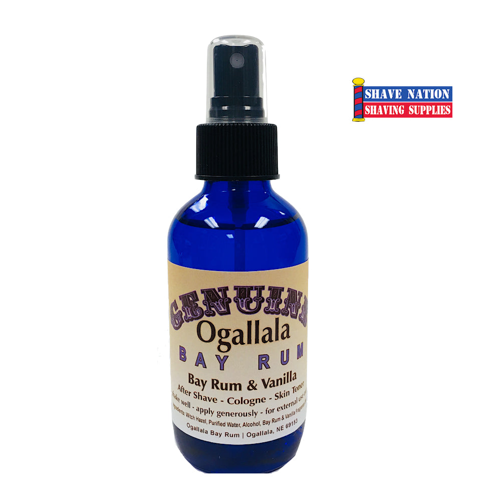 Ogallala Bay Rum & Vanilla Aftershave Spray 4oz