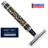 Parker Closed Comb Safety Razor 3-Piece 65R