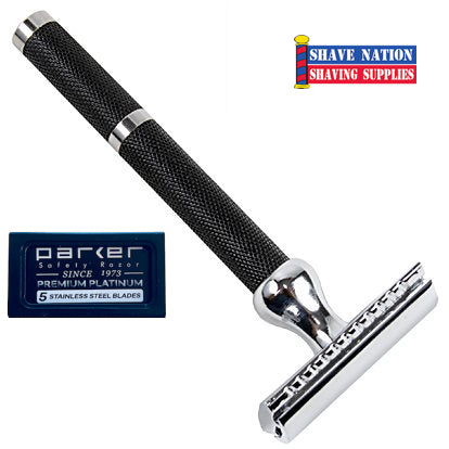Parker Closed Comb Safety Razor 3-Piece 71R