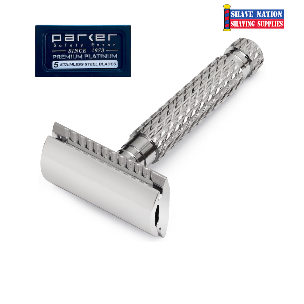 Parker Closed Comb Safety Razor 3-Piece 94R