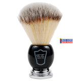 Parker Synthetic Brush Black & Chrome