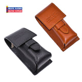 Parker Shaving Brush Case-Black or Saddle