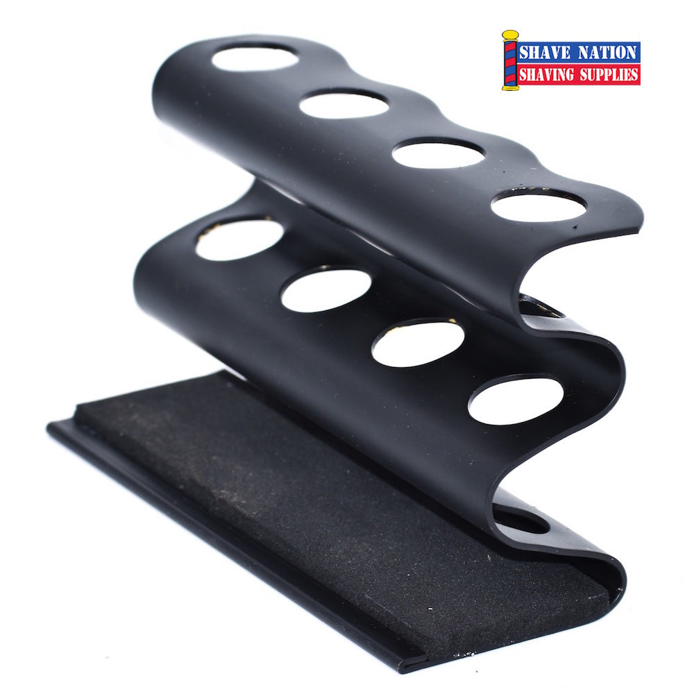 Parker 4 Razor Storage Stand Black