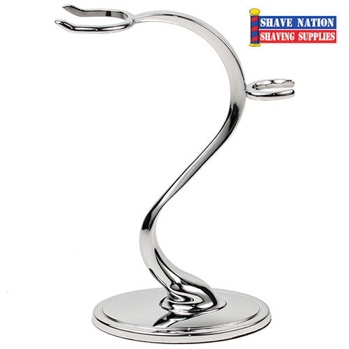 Parker "S" Razor & Brush Stand-Chrome