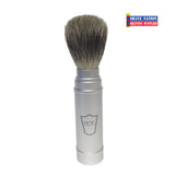 Parker Pure Badger Silver Travel Brush