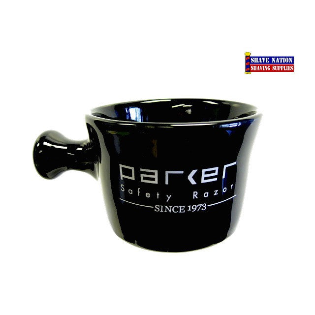 Parker Apothecary Shaving Mug Black