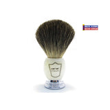 Parker Black Badger Brush Marble