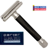 Parker Variant Adjustable Closed Comb Safety Razor