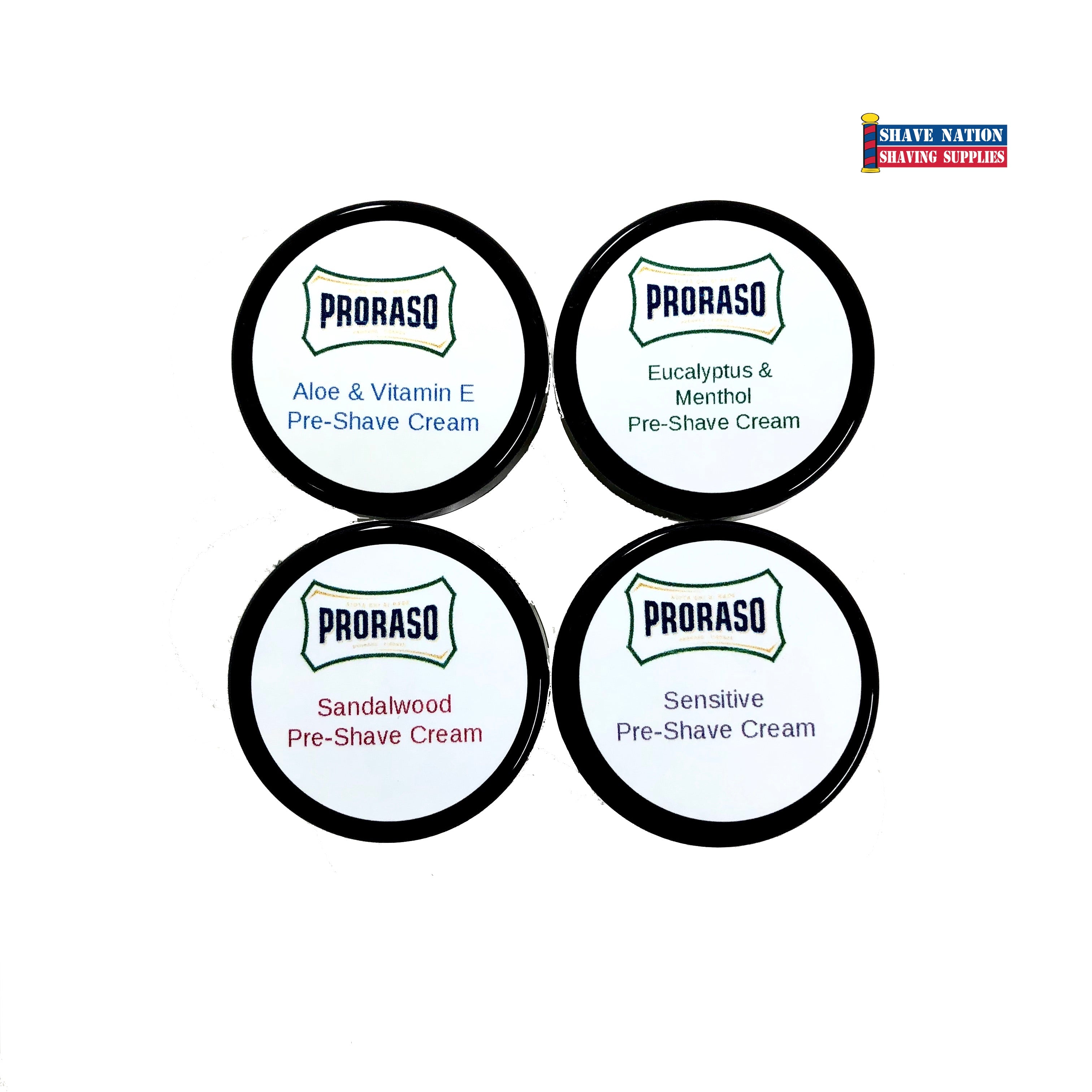 Proraso Pre-Shave Cream Sampler