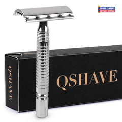 QSHAVE Double Edge Closed Comb Safety Razor
