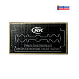 RK Shaving Stainless Double Edge Razor Blades - 5 Pack