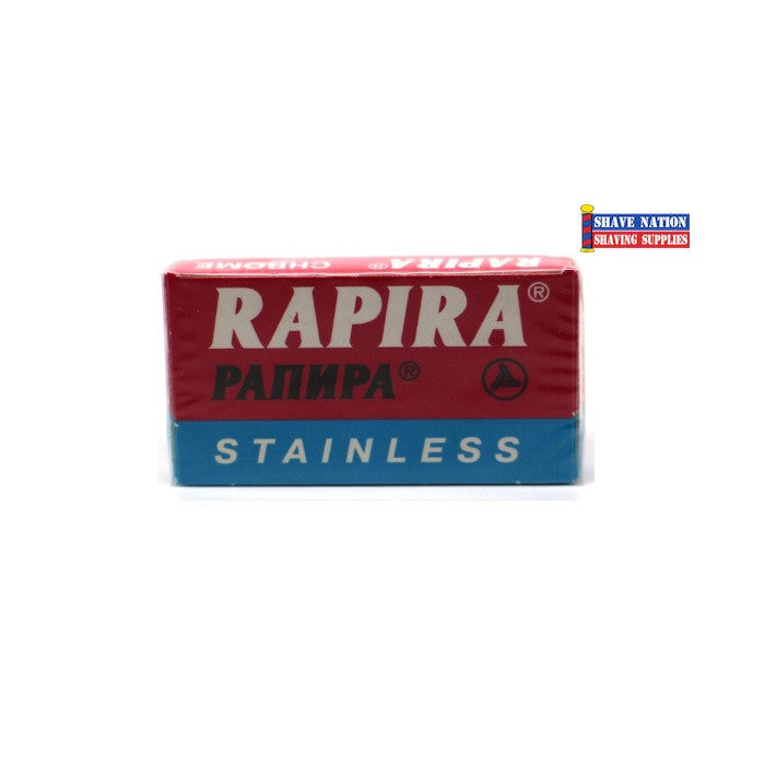 Rapira Stainless DE Blades 5 Pk.