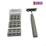 Rockwell 6S Adjustable Stainless Steel Safety Razor