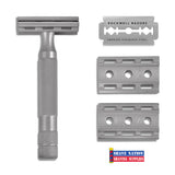 Rockwell 6S Adjustable Stainless Steel Safety Razor