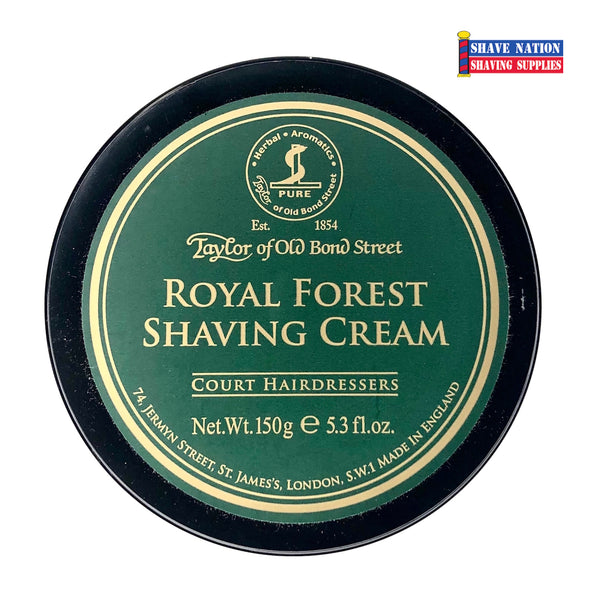 Shaving Forest Taylor Royal Old Bond of Shaving | Nation Supplies® Cream Street Shave