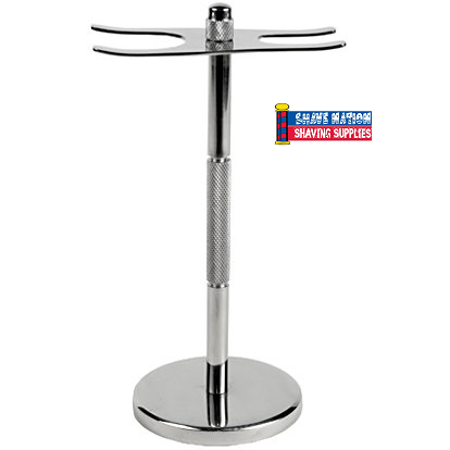 Parker Razor & Brush Stand-Stainless