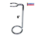 Tall Shaving Brush Stand-Chrome