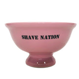Shave Nation Custom Ceramic Shaving Lather Bowl