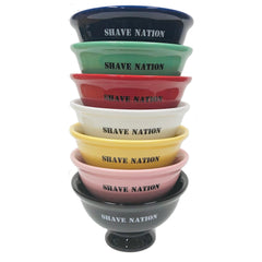 Shave Nation Custom Ceramic Shaving Lather Bowl