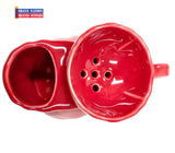 Simpsons Traditional Shaving Mug - Black Red or Blue